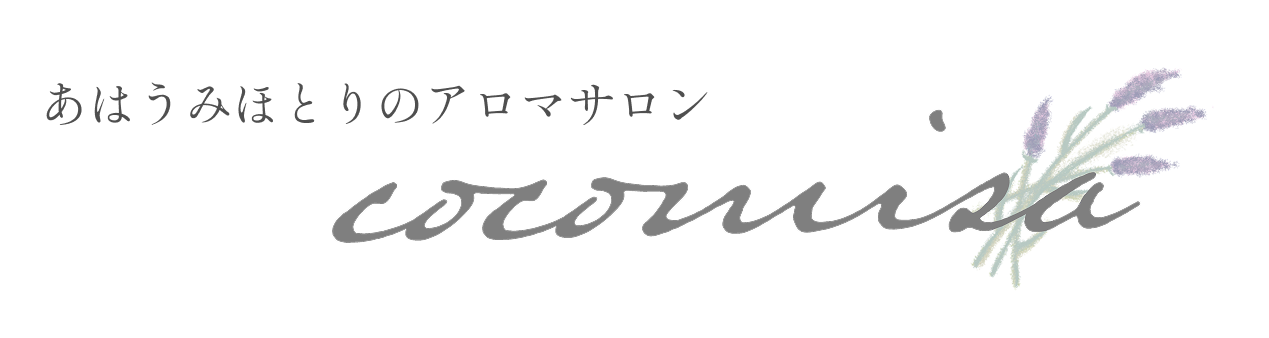 あはうみほとりのアロマサロンcocomisaのロゴ